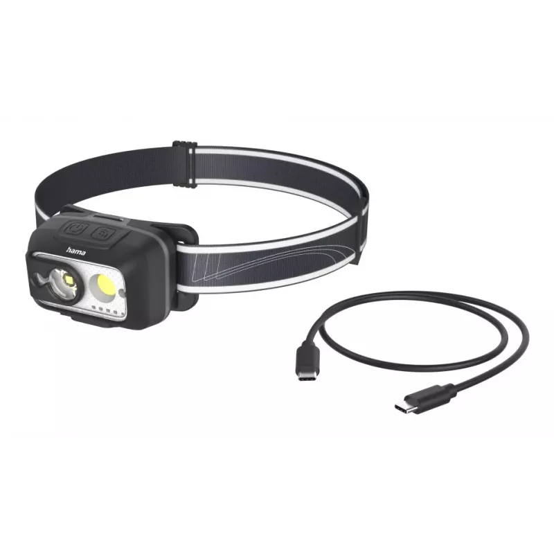 Hama HL500-C Black, Grey Headband flashlight LED
