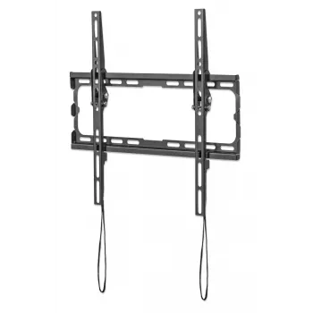 Manhattan Wall Mount for TV & Monitors (Tiltable), For screens 32 inch to 55 inch, VESA compatibility: all between 200x200mm to 400x400mm - check the dimensions of the four mounting holes on back of screen to ensure it fits, Max 35kg, Black, Bracket