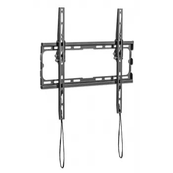 Manhattan Wall Mount for TV & Monitors (Tiltable), For screens 32 inch to 55 inch, VESA compatibility: all between 200x200mm to 400x400mm - check the dimensions of the four mounting holes on back of screen to ensure it fits, Max 35kg, Black, Bracket