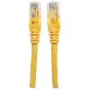 Intellinet Network Patch Cable, Cat6, 2m, Yellow, CCA, U/UTP, PVC, RJ45, Gold Plated Contacts, Snagless, Booted, Lifetime Warranty