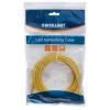Intellinet Network Patch Cable, Cat6, 2m, Yellow, CCA, U/UTP, PVC, RJ45, Gold Plated Contacts, Snagless, Booted, Lifetime Warranty