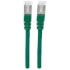Intellinet Network Patch Cable, Cat6, 5m, Green, Copper, S/FTP, LSOH / LSZH, PVC, RJ45, Gold Plated Contacts, Snagless, Booted, Lifetime Warranty