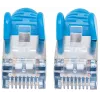 Intellinet Network Patch Cable, Cat6, 10m, Blue, Copper, S/FTP, LSOH / LSZH, PVC, RJ45, Gold Plated Contacts, Snagless, Booted, Lifetime Warranty