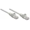 Intellinet Network Patch Cable, Cat6, 1.5m, Grey, Copper, S/FTP, LSOH / LSZH, PVC, RJ45, Gold Plated Contacts, Snagless, Booted, Lifetime Warranty
