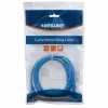 Intellinet Network Patch Cable, Cat6, 1m, Blue, CCA, U/UTP, PVC, RJ45, Gold Plated Contacts, Snagless, Booted, Lifetime Warranty