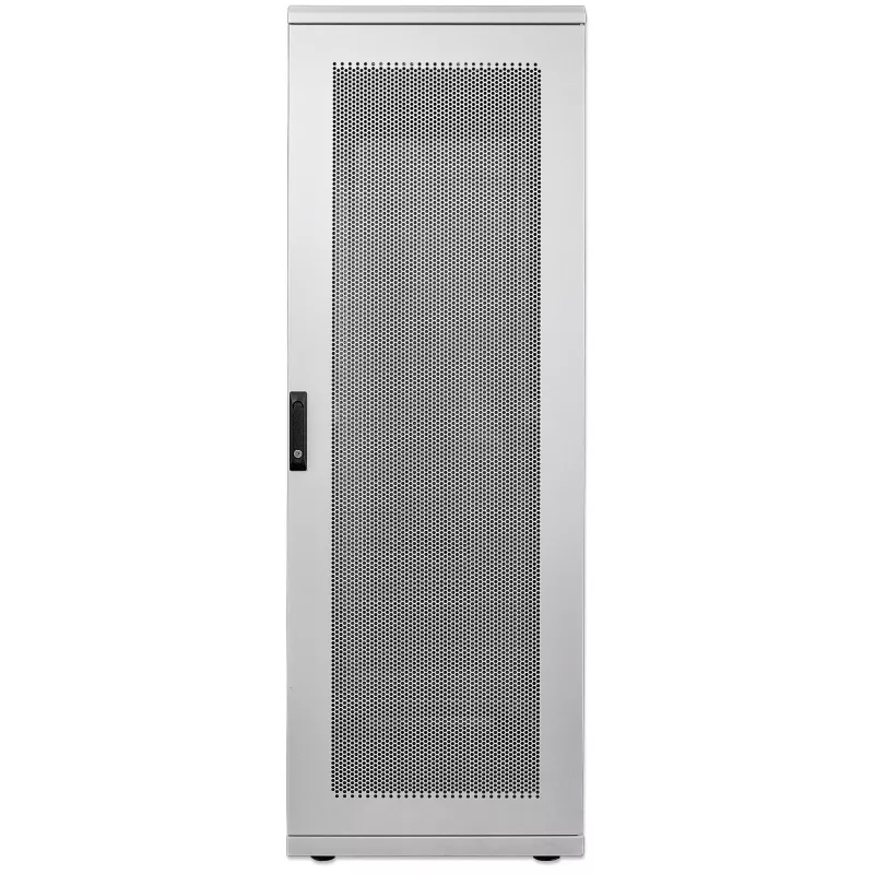 Intellinet 19 inch Server Cabinet - Free Standing, 42U, 600x1000mm (width x depth), Grey, Assembled, Max 1500kg, Multi-Point Door Lock, One Lock Per Side Panel, Usable Depth 123 to 773mm, IP20 rated, Rack, Steel