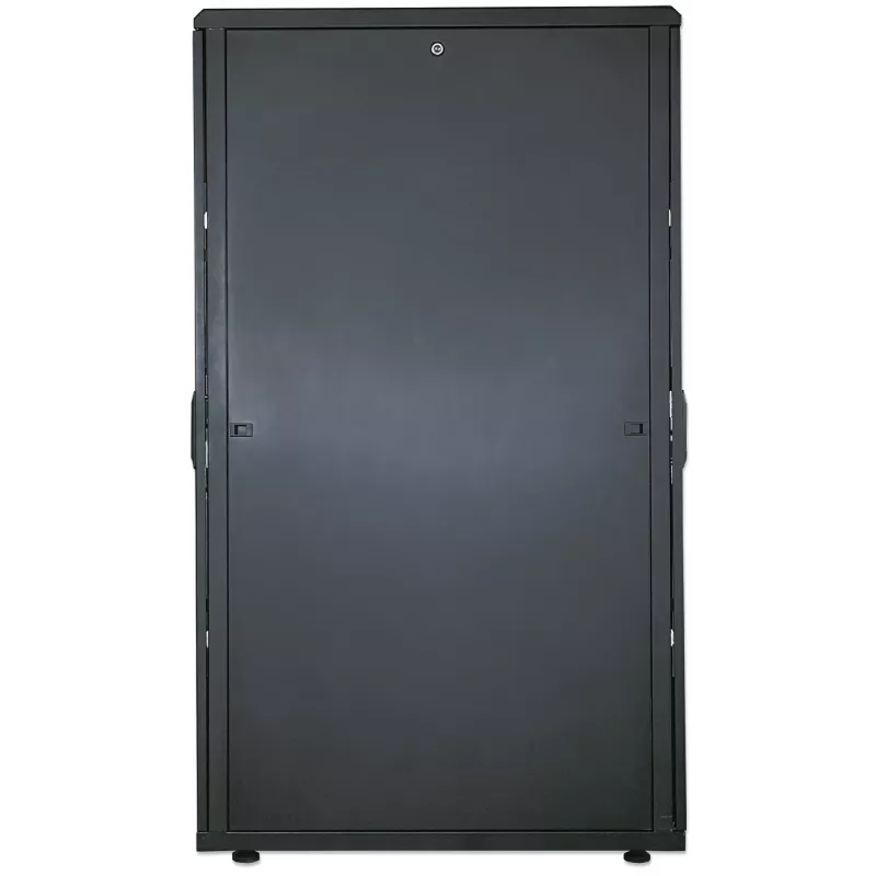 Intellinet 19 inch Server Cabinet - Free Standing, 42U, 600x1000mm (width x depth), Black, Assembled, Max 1500kg, Multi-Point Door Lock, One Lock Per Side Panel, Usable Depth 123 to 773mm, IP20 rated, Rack, Steel