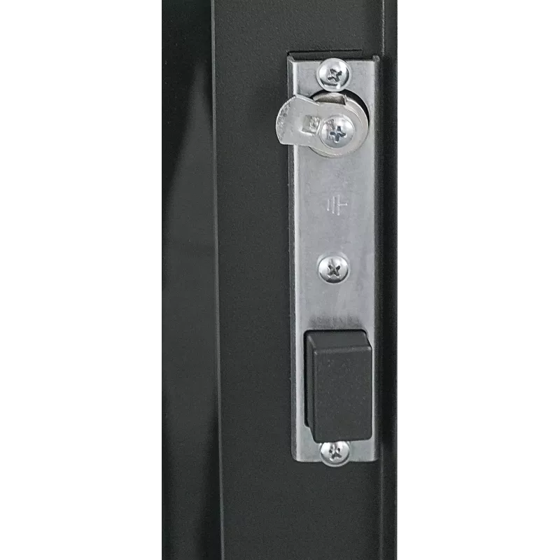 Intellinet 19 inch Network Cabinet - Free Standing, 42U, 800x800mm (width x depth), Black, Flatpack, Max 1500kg, Multi-Point Door Lock, One Lock Per Side Panel, Usable Depth 123 to 573mm, IP20 rated, Rack, Steel
