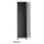 Intellinet 19 inch Network Cabinet - Free Standing (Basic), 42U, 600x1000mm (width x depth), Grey, Flatpack, Max 600kg, Single-Point Door Lock, One Lock Per Side Panel, Usable Depth 123 to 773mm, Rack, IP20 rated, Steel