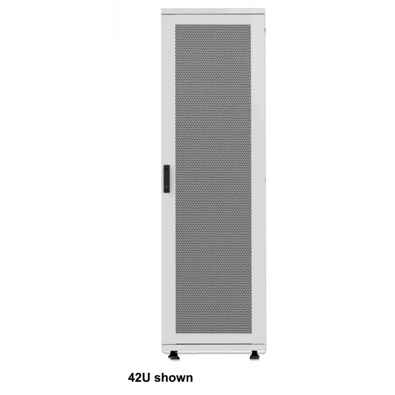 Intellinet 19 inch Network Cabinet - Free Standing (Basic), 42U, 600x1000mm (width x depth), Grey, Flatpack, Max 600kg, Single-Point Door Lock, One Lock Per Side Panel, Usable Depth 123 to 773mm, Rack, IP20 rated, Steel