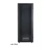 Intellinet 19 inch Network Cabinet - Free Standing (Premium), 42U, 600x800mm (width x depth), Grey, Flatpack, Max 2000kg, Multi-Point Door Lock, Split Side Panels (Two Locks Per Side), Usable Depth 129 to 629mm, IP20 rated, Rack, Aluminium