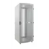 Intellinet 19 inch Server Cabinet - Free Standing (Premium), 26U, 600x1000mm (width x depth), Grey, Assembled, Max 2000kg, Multi-Point Door Lock, Split Side Panels (Two Locks Per Side), Usable Depth 129 to 829mm, IP20 rated, Rack, Aluminium
