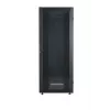 Intellinet 19 inch Network Cabinet - Free Standing (Premium), 22U, 600x800mm (width x depth), Grey, Assembled, Max 2000kg, Multi-Point Door Lock, Split Side Panels (Two Locks Per Side), Usable Depth 129 to 629mm, IP20 rated, Rack, Aluminium