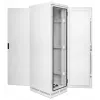 Intellinet Industrial IP55 19 inch Network Cabinet with Integrated Fans, 42U 800 mm (31.5 in.) Depth, Roof-mounted Four-fan Ventilation Unit, Dust-ingress and Water-jet Protection, Floor-standing, Assembled, Light Gray RAL7035