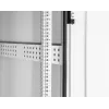 Intellinet Industrial IP55 19 inch Network Cabinet with Integrated Fans, 42U 800 mm (31.5 in.) Depth, Roof-mounted Four-fan Ventilation Unit, Dust-ingress and Water-jet Protection, Floor-standing, Assembled, Light Gray RAL7035