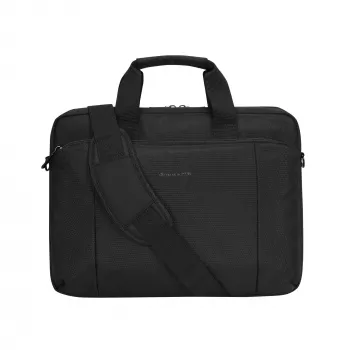 dbramante1928 Santa Monica - 14 inch Briefcase Recycled - Black