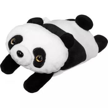 Wallet LAUT MAGMOJI — MagSafe-compatible wallet with Panda design, ABS/plush/fabric/metal/nylon, black & white