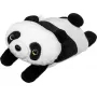 Wallet LAUT MAGMOJI — MagSafe-compatible wallet with Panda design, ABS/plush/fabric/metal/nylon, black & white