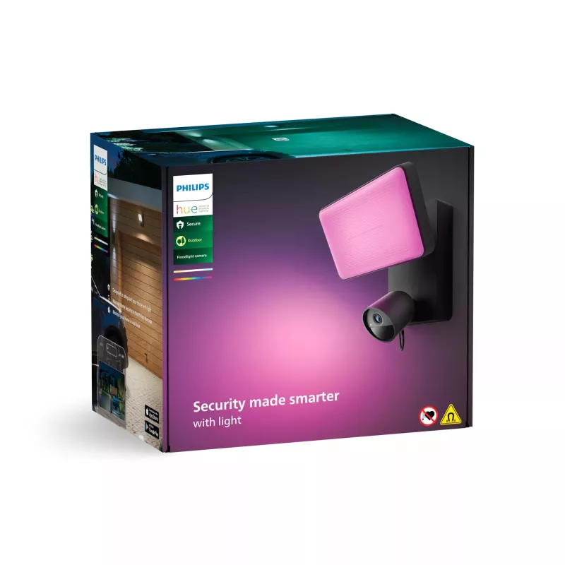 IP security camera Philips Hue Secure Flood Light Camera 1920x1080