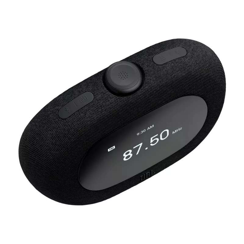 Clock radio JBL HORIZON 3 — DAB/DAB+/FM, 5W RMS, 65–20000 Hz, LCD display, rotary volume, black
