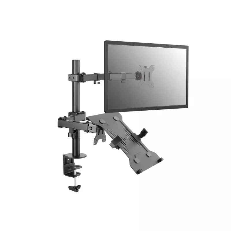 Equip 13 inch-32 inch Articulating Dual Arm Monitor Laptop Desk Mount Bracket