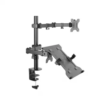 Equip 13 inch-32 inch Articulating Dual Arm Monitor Laptop Desk Mount Bracket