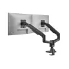 Equip 17 inch-35 inch Heavy-Duty Dual Monitor Desk Mount Bracket, Black