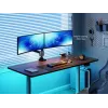 Equip 17 inch-35 inch Heavy-Duty Dual Monitor Desk Mount Bracket, Black