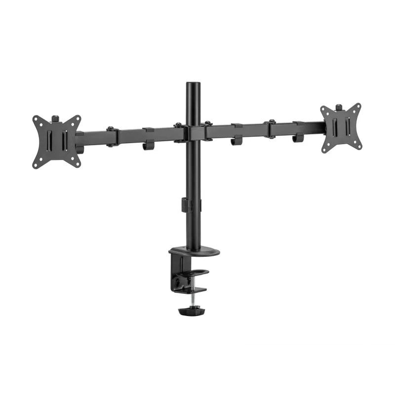 Equip 17 inch-32 inch Articulating Dual Monitor Desk Mount Bracket