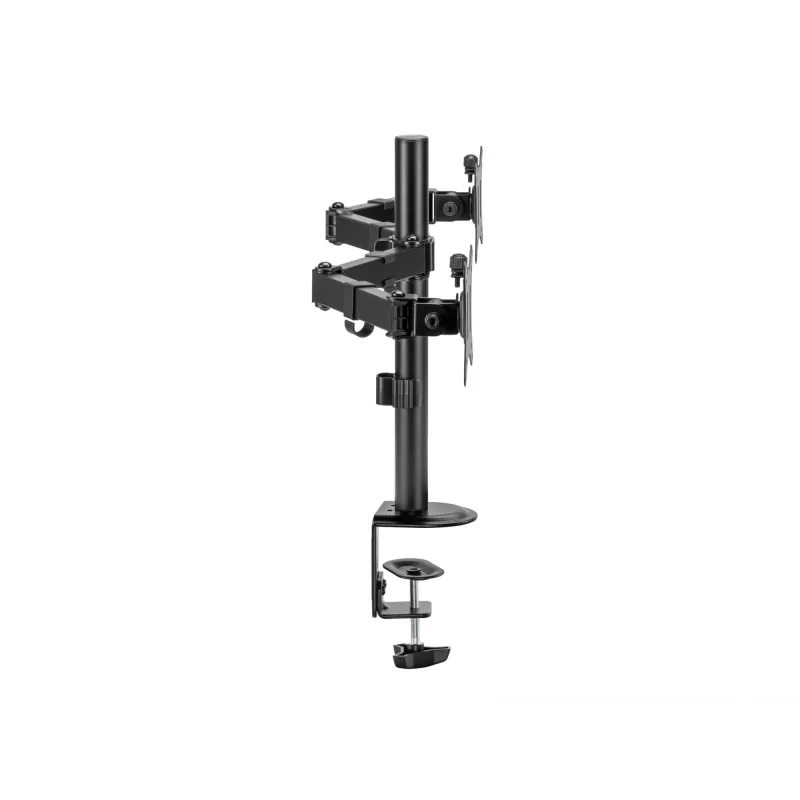 Equip 17 inch-32 inch Articulating Dual Monitor Desk Mount Bracket
