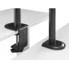 Equip 17 inch-32 inch Articulating Dual Monitor Desk Mount Bracket
