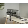 Equip 17 inch-32 inch Articulating Dual Monitor Desk Mount Bracket