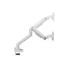 Equip 17 inch-49 inch Heavy-Duty Monitor Desk Mount Bracket, White