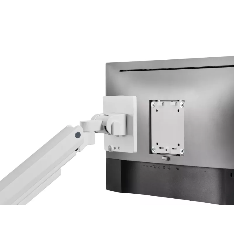 Equip 17 inch-49 inch Heavy-Duty Monitor Desk Mount Bracket, White