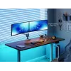 Equip 17 inch-35 inch Heavy-Duty Dual Monitor Desk Mount Bracket, White