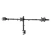 Equip 17 inch-32 inch Articulating Triple Monitor Desk Mount Bracket Clamp/Grommet 21 kg