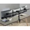 Equip 17 inch-32 inch Articulating Triple Monitor Desk Mount Bracket Clamp/Grommet 21 kg