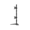 Equip 17 inch-32 inch Dual Vertical Monitor Tabletop Stand