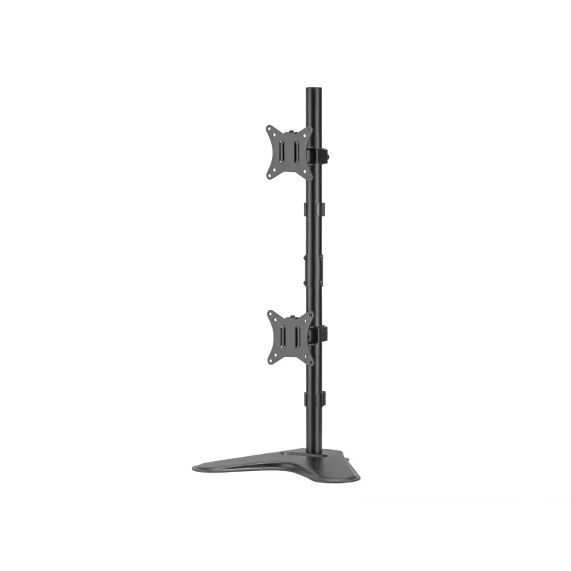 Equip 17 inch-32 inch Dual Vertical Monitor Tabletop Stand