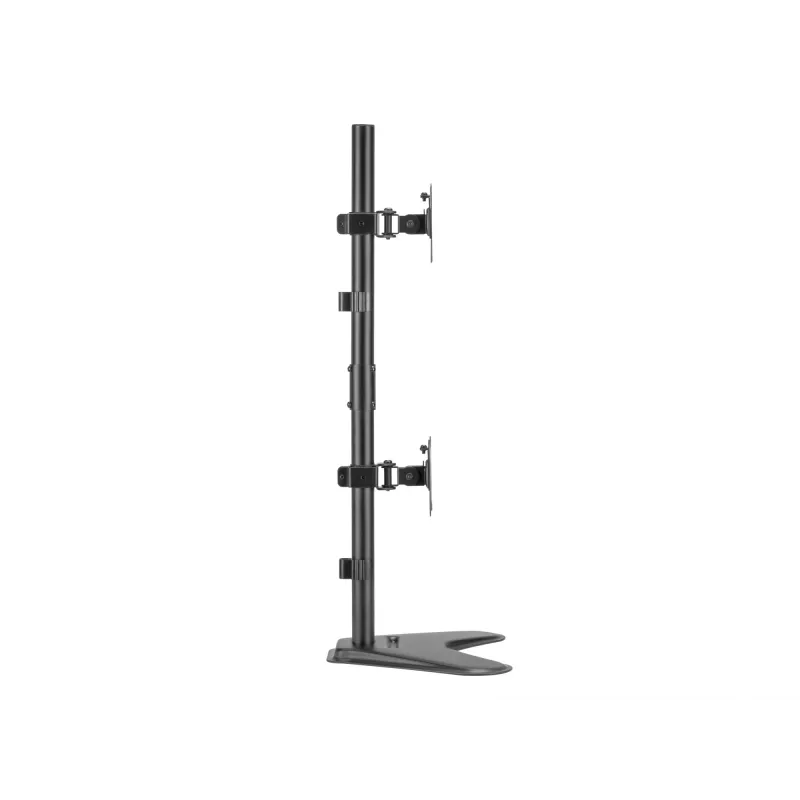 Equip 17 inch-32 inch Dual Vertical Monitor Tabletop Stand