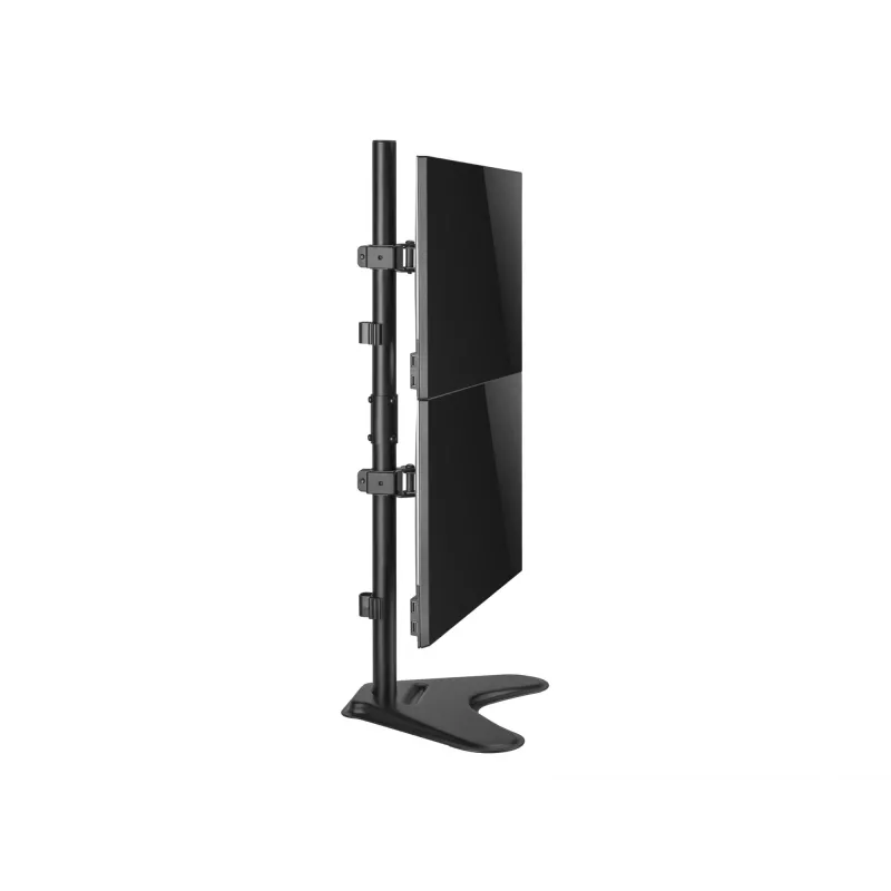 Equip 17 inch-32 inch Dual Vertical Monitor Tabletop Stand