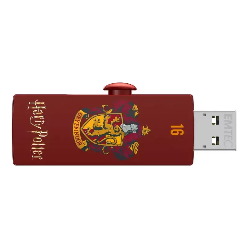 USB flash drive EMTEC M730 Harry Potter 16 GB, USB Type-A 2.0, Red, slide