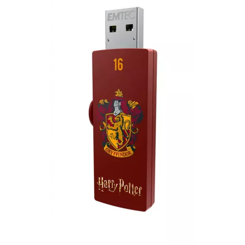 USB flash drive EMTEC M730 Harry Potter 16 GB, USB Type-A 2.0, Red, slide