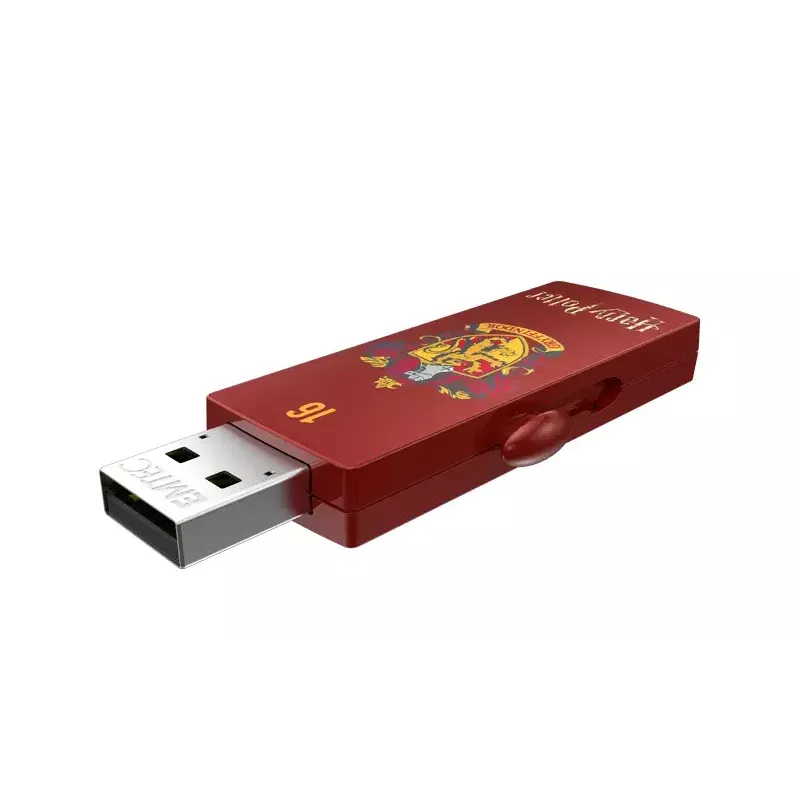 USB flash drive EMTEC M730 Harry Potter 16 GB, USB Type-A 2.0, Red, slide