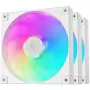 Cooling fan DeepCool FD14 ARGB White 140mm 3in1 — 140 mm, ARGB, white, 3-pack