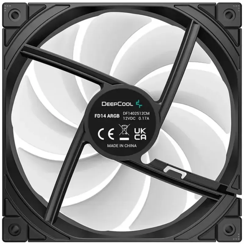 Case Fan DeepCool FD14 ARGB 140mm Black 140x140x25