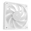 12 cm DeepCool FD12 ARGB computer case fan, white, 400–2050 RPM, hydraulic bearing