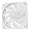 12 cm DeepCool FD12 ARGB computer case fan, white, 400–2050 RPM, hydraulic bearing