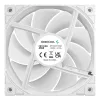 12 cm DeepCool FD12 ARGB computer case fan, white, 400–2050 RPM, hydraulic bearing