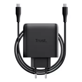 Charger Trust Maxo 65W USB-C GaN Charger Indoor AC Laptop Smartphone Tablet